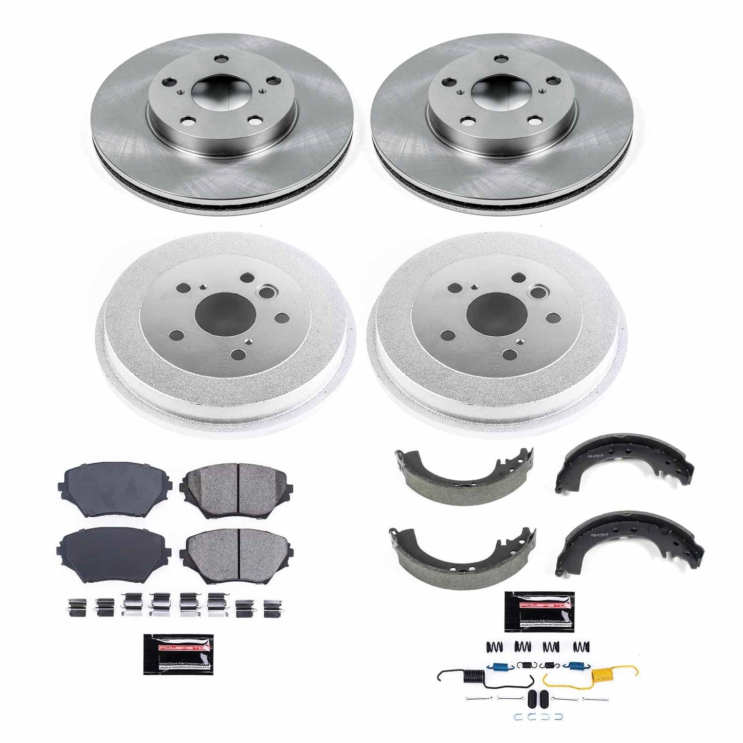 PowerStop 01-02 Toyota RAV4 Front & Rear Autospecialty Brake Kit (KOE15063DK)