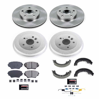 PowerStop 01-02 Toyota RAV4 Front & Rear Autospecialty Brake Kit (KOE15063DK)