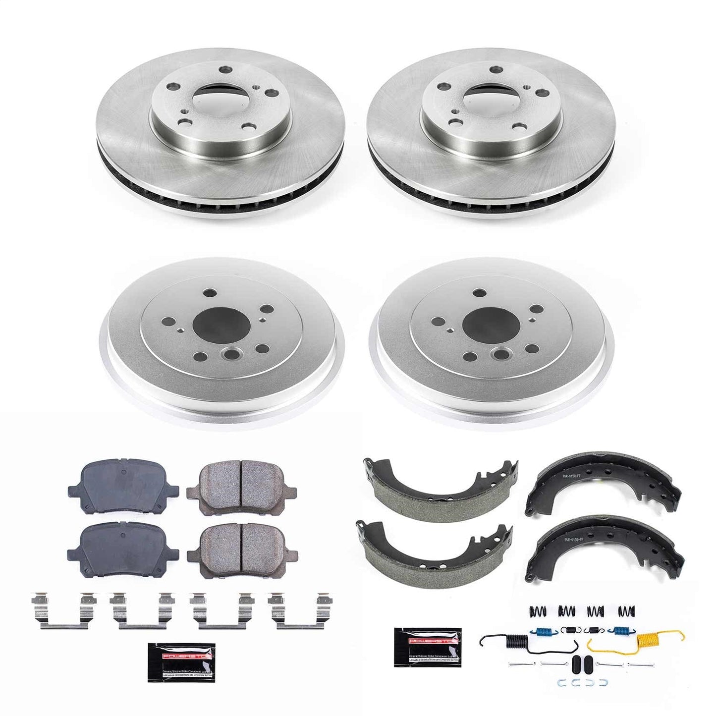 PowerStop 02-03 Toyota Solara Front & Rear Autospecialty Brake Kit (KOE15065DK)