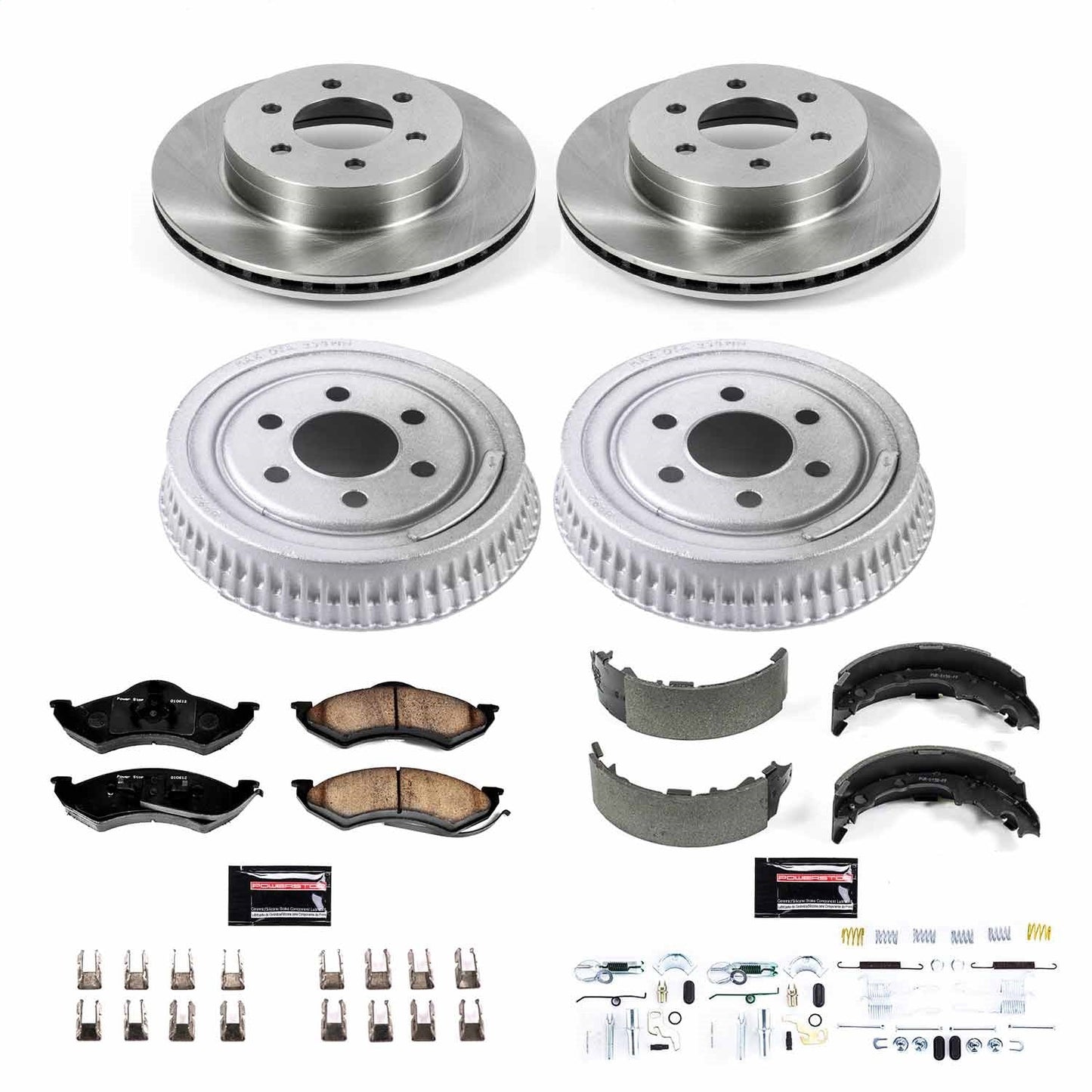 PowerStop 1999 Dodge Dakota Front & Rear Autospecialty Brake Kit (KOE15071DK)