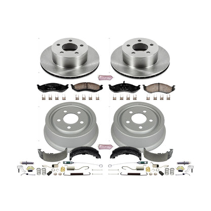 PowerStop 92-99 Jeep Cherokee Front & Rear Autospecialty Brake Kit (KOE15073DK)