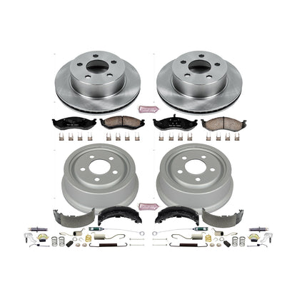 PowerStop 99-01 Jeep Cherokee Front & Rear Autospecialty Brake Kit (KOE15075DK)