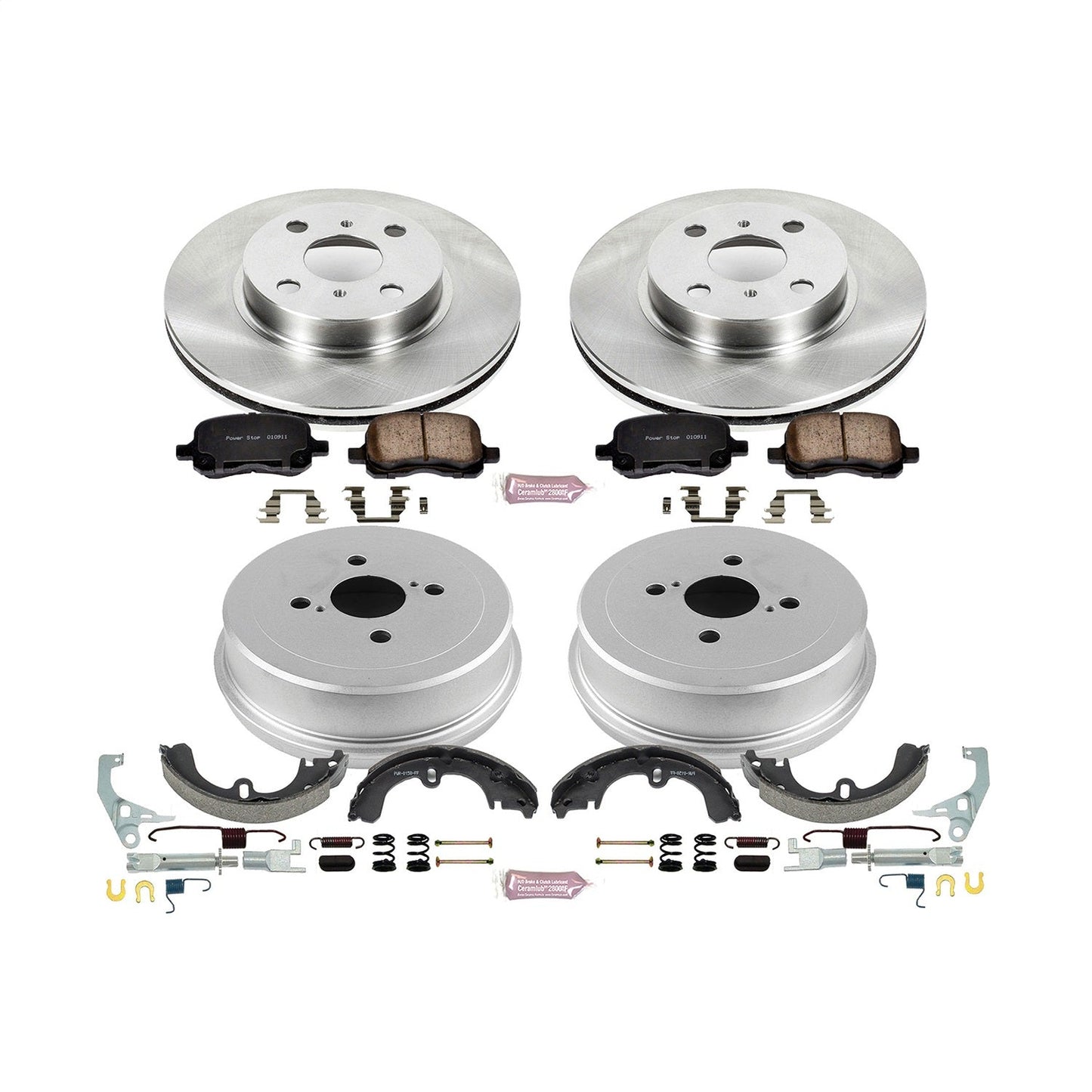 PowerStop 98-02 Chevrolet Prizm Front & Rear Autospecialty Brake Kit (KOE15078DK)
