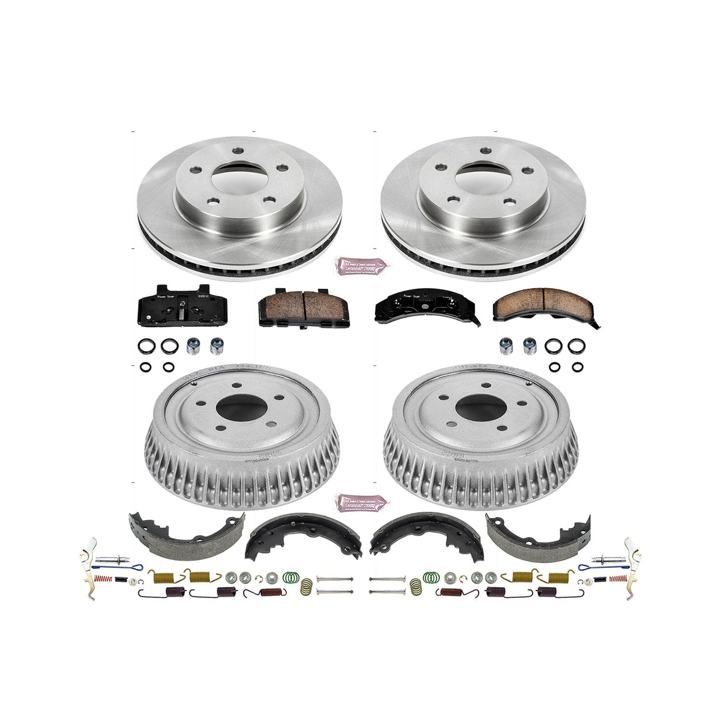 PowerStop 84-92 Buick Century Front & Rear Autospecialty Brake Kit (KOE15081DK)
