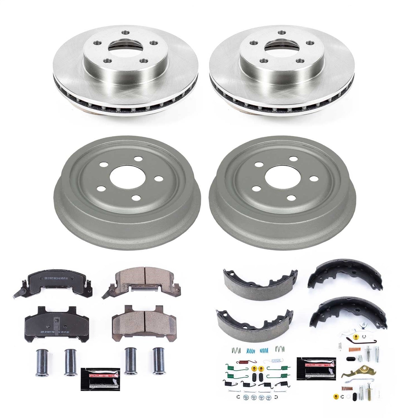 PowerStop 90-91 Chevrolet Cavalier Front & Rear Autospecialty Brake Kit (KOE15082DK)