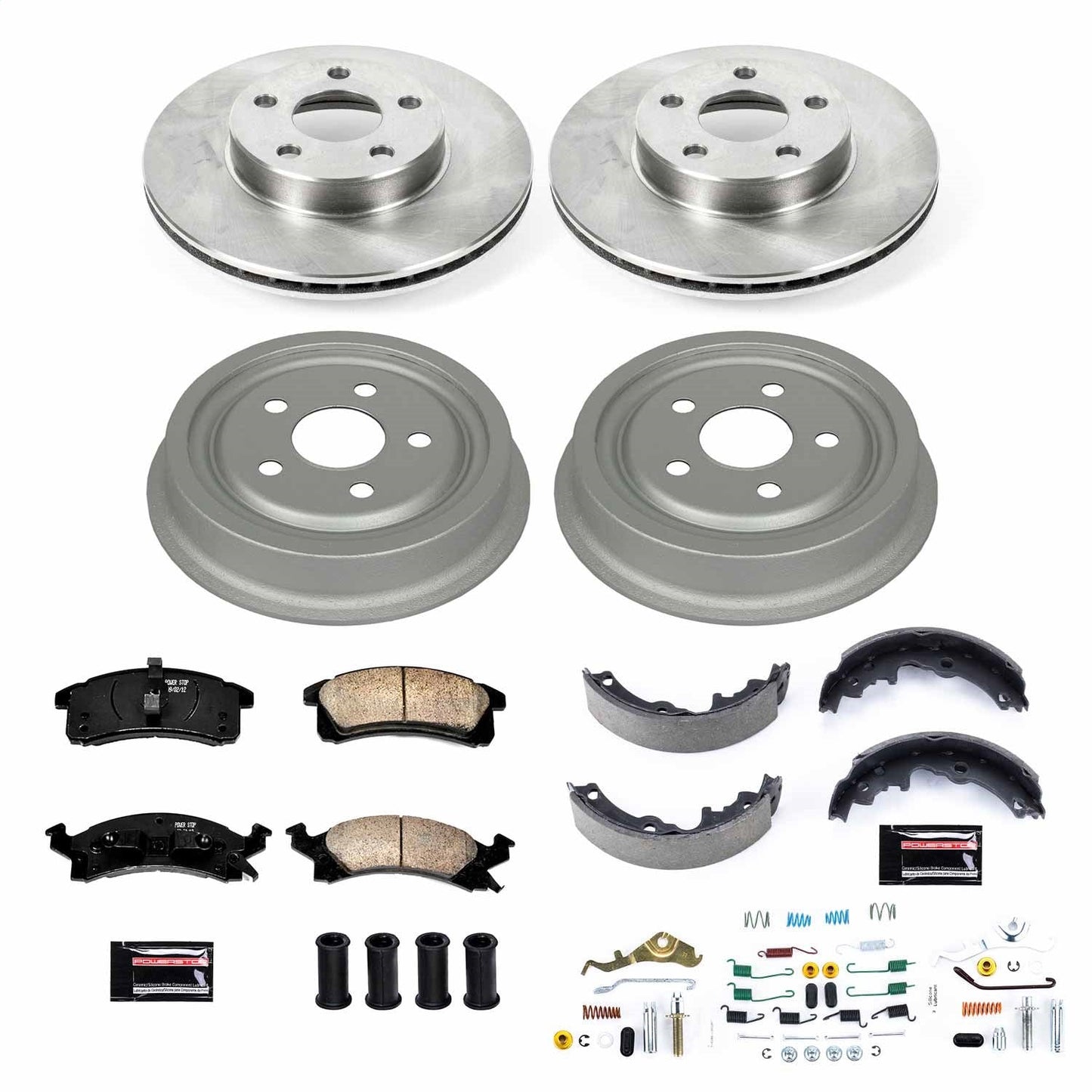 PowerStop 92-95 Chevrolet Cavalier Front & Rear Autospecialty Brake Kit (KOE15083DK)