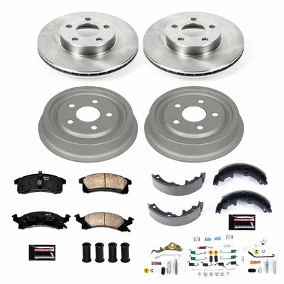 PowerStop 92-95 Chevrolet Cavalier Front & Rear Autospecialty Brake Kit (KOE15083DK)