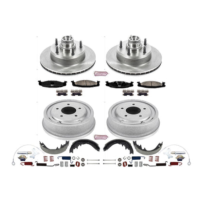 PowerStop 94-96 Ford E-150 Front & Rear Autospecialty Brake Kit (KOE15090DK)