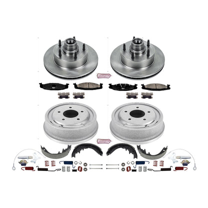 PowerStop 94-96 Ford E-150 Front & Rear Autospecialty Brake Kit (KOE15091DK)