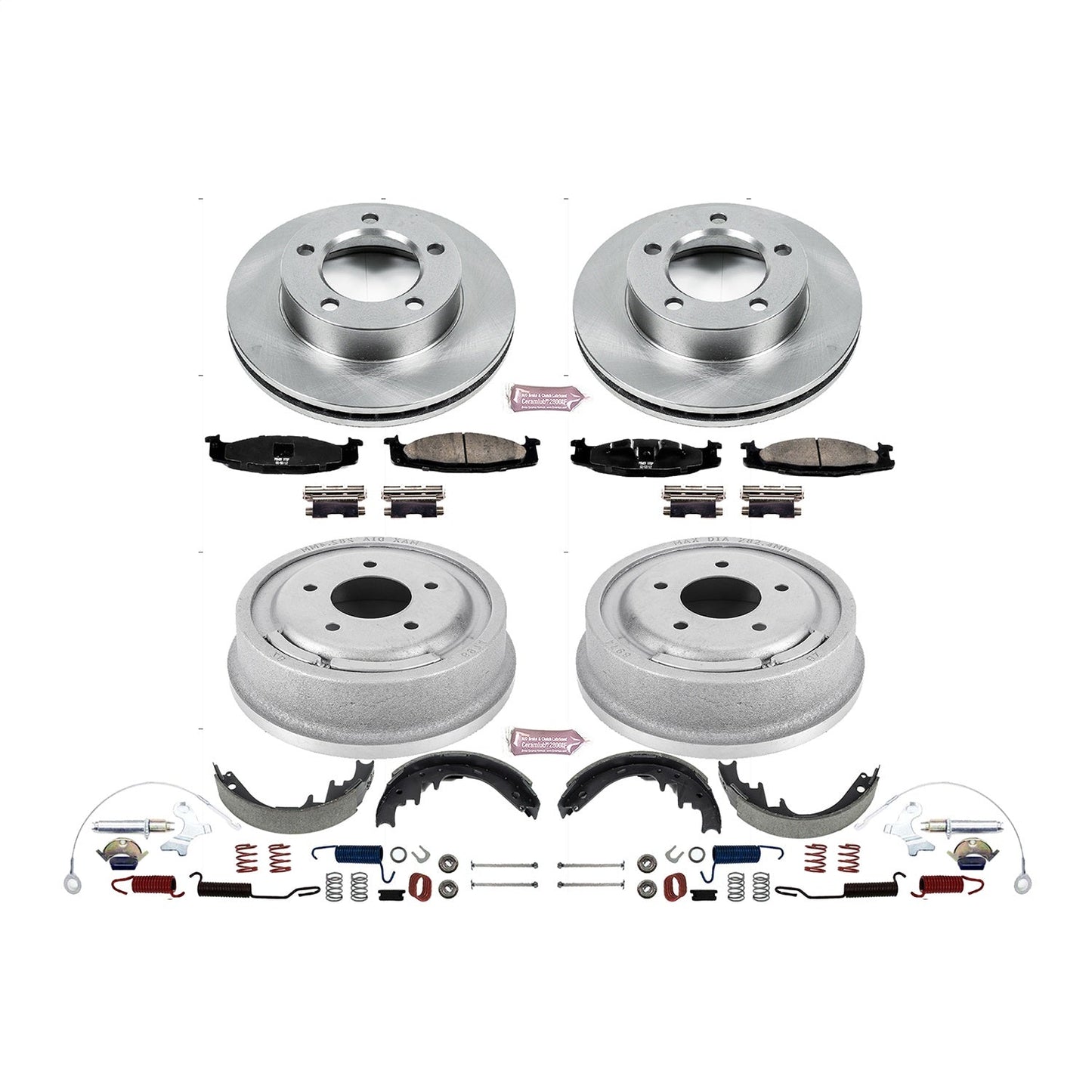 PowerStop 94-96 Ford F-150 4WD Front & Rear Autospecialty Brake Kit (KOE15093DK)