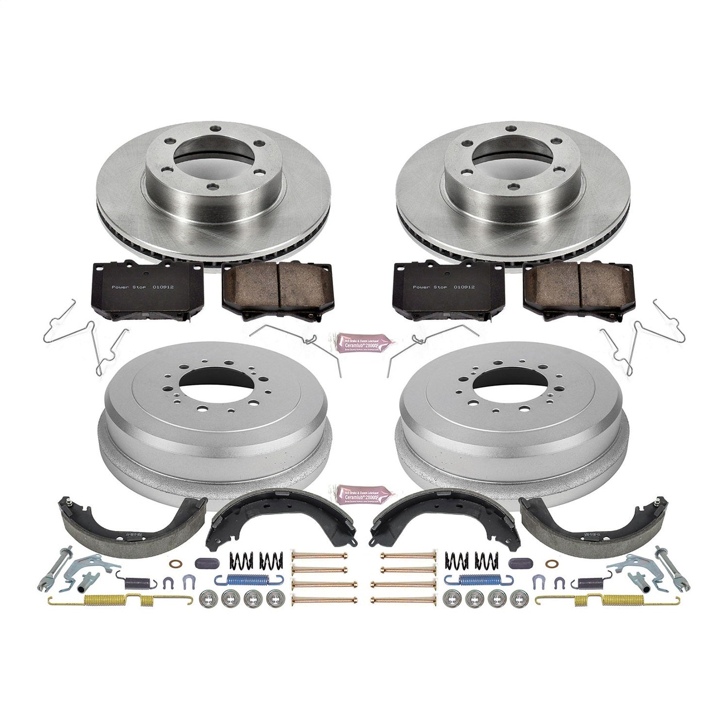 PowerStop 00-02 Toyota Tundra Front & Rear Autospecialty Brake Kit (KOE15099DK)