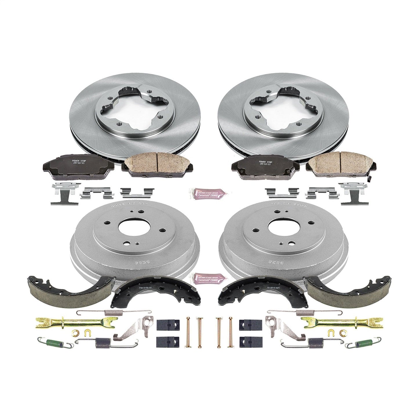 PowerStop 90-92 Honda Accord Coupe Front & Rear Autospecialty Brake Kit (KOE15104DK)