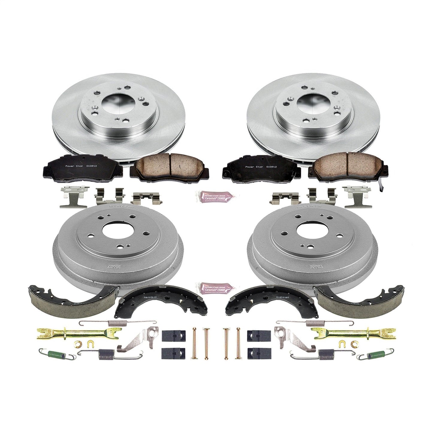 PowerStop 97-01 Honda CR-V Front & Rear Autospecialty Brake Kit (KOE15114DK)