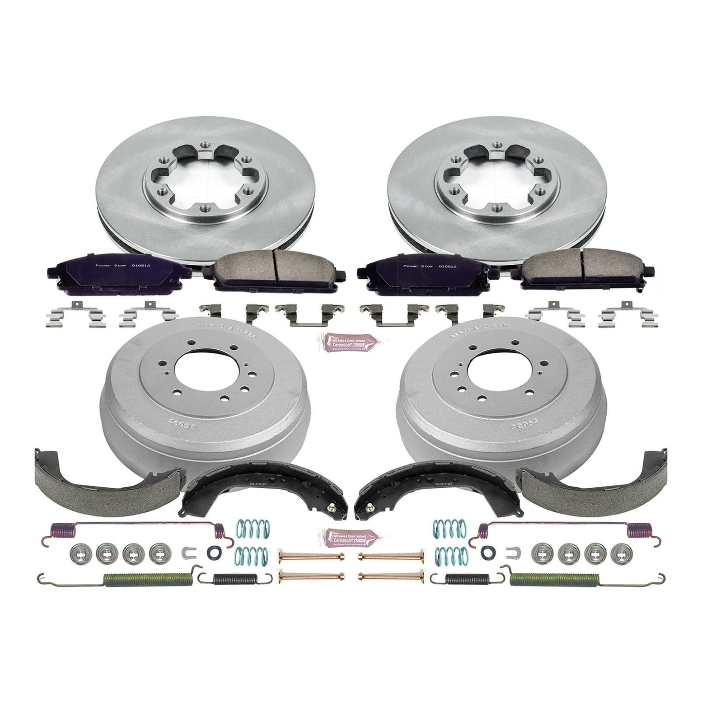 PowerStop 96-98 Nissan Pathfinder Front & Rear Autospecialty Brake Kit (KOE15116DK)