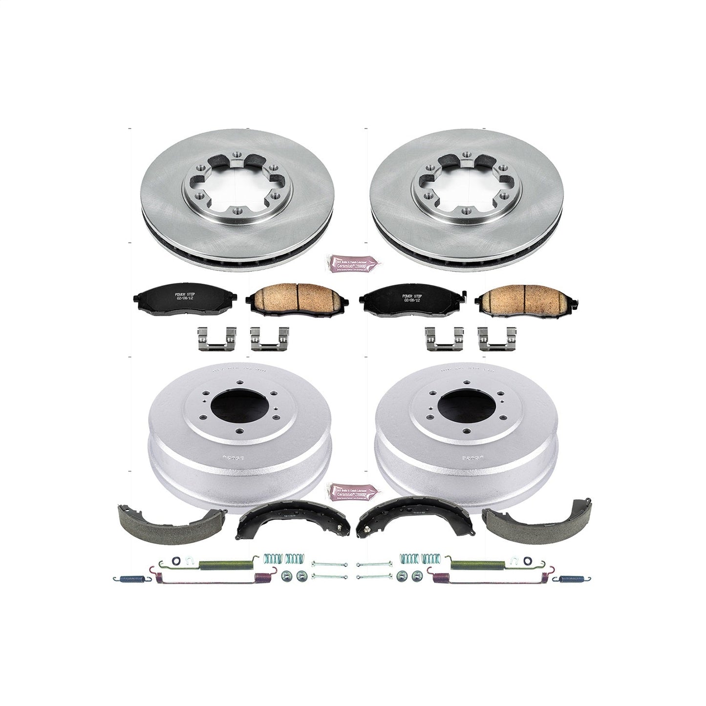 PowerStop 00-04 Nissan Exterra Front & Rear Autospecialty Brake Kit (KOE15118DK)