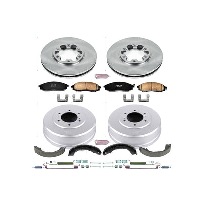 PowerStop 00-04 Nissan Exterra Front & Rear Autospecialty Brake Kit (KOE15118DK)