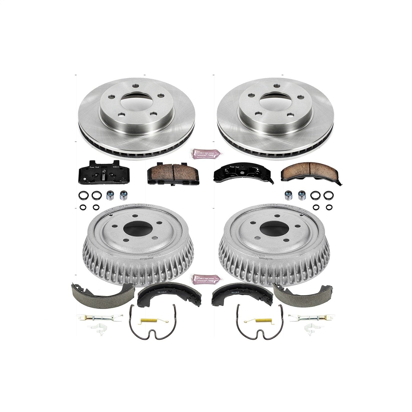 PowerStop 93-96 Buick Century Front & Rear Autospecialty Brake Kit (KOE15119DK)
