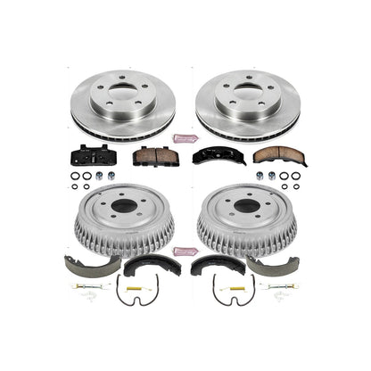 PowerStop 93-96 Buick Century Front & Rear Autospecialty Brake Kit (KOE15119DK)