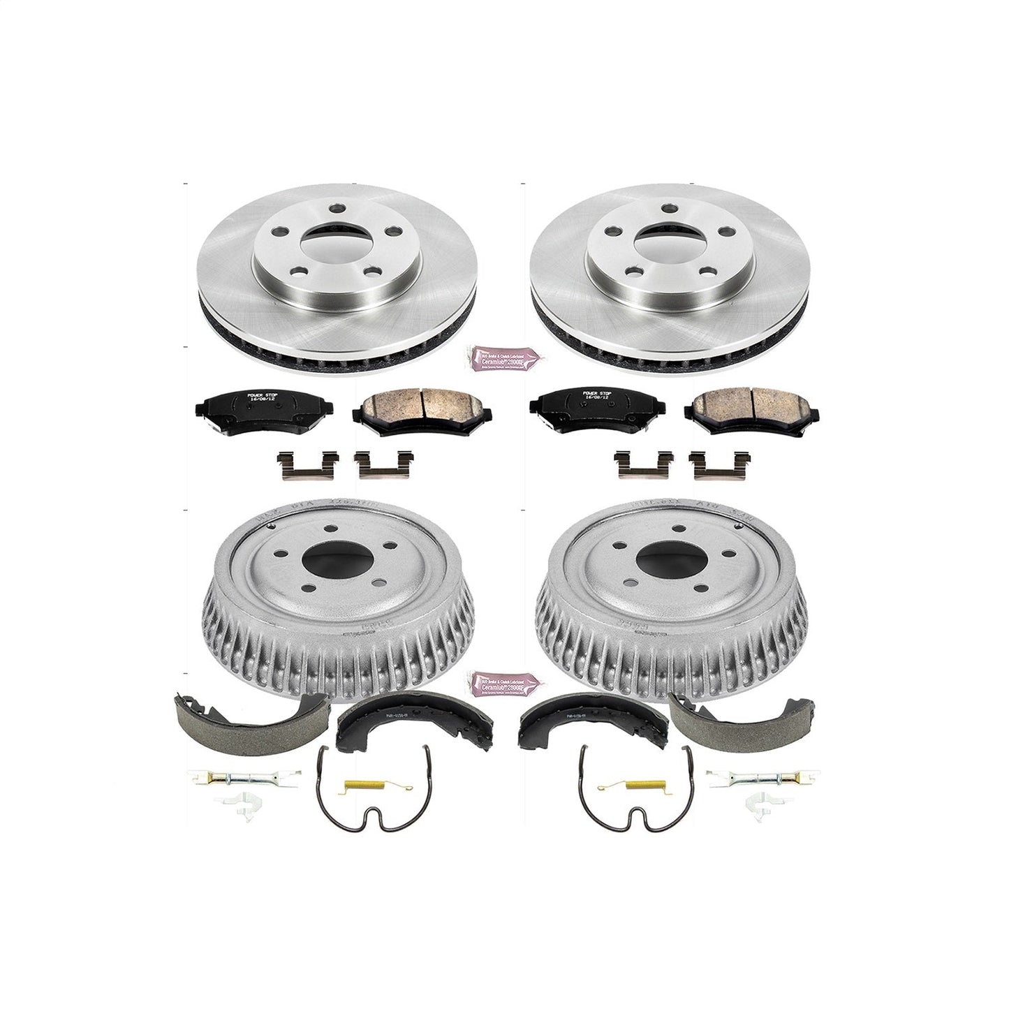 PowerStop 97-01 Buick Century Front & Rear Autospecialty Brake Kit (KOE15120DK)