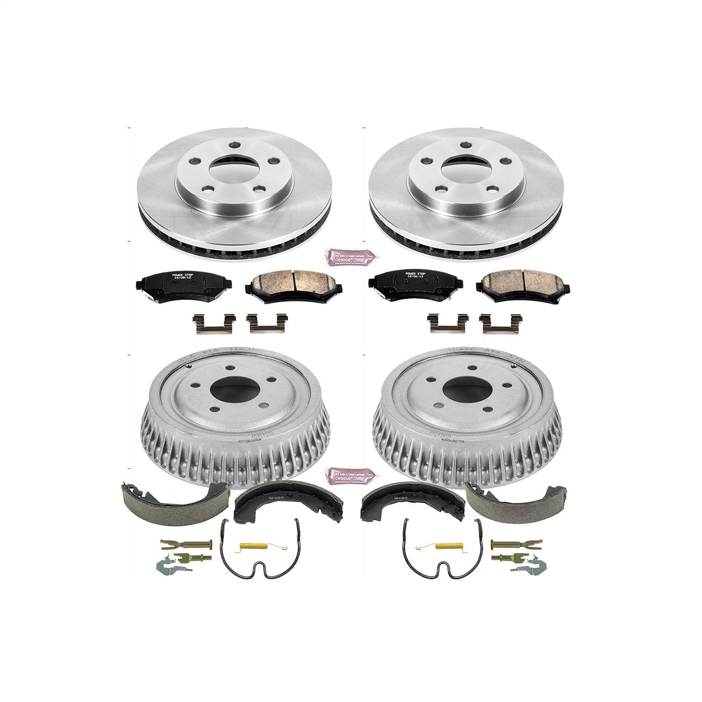 PowerStop 02-03 Buick Century Front & Rear Autospecialty Brake Kit (KOE15121DK)