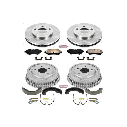PowerStop 02-03 Buick Century Front & Rear Autospecialty Brake Kit (KOE15121DK)