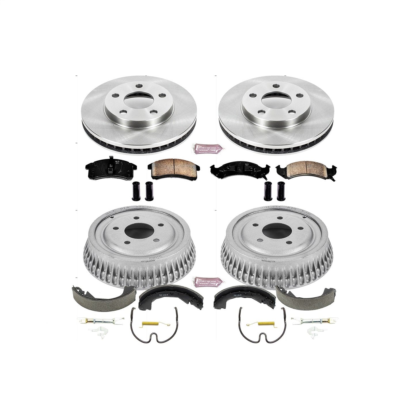 PowerStop 92-93 Buick LeSabre Front & Rear Autospecialty Brake Kit (KOE15122DK)