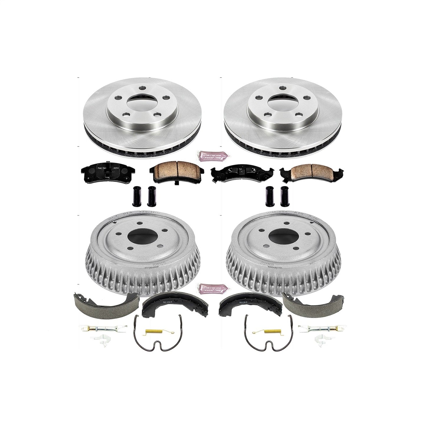 PowerStop 94-99 Buick LeSabre Front & Rear Autospecialty Brake Kit (KOE15123DK)