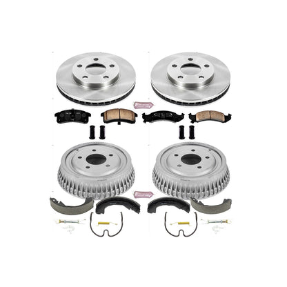 PowerStop 94-99 Buick LeSabre Front & Rear Autospecialty Brake Kit (KOE15123DK)