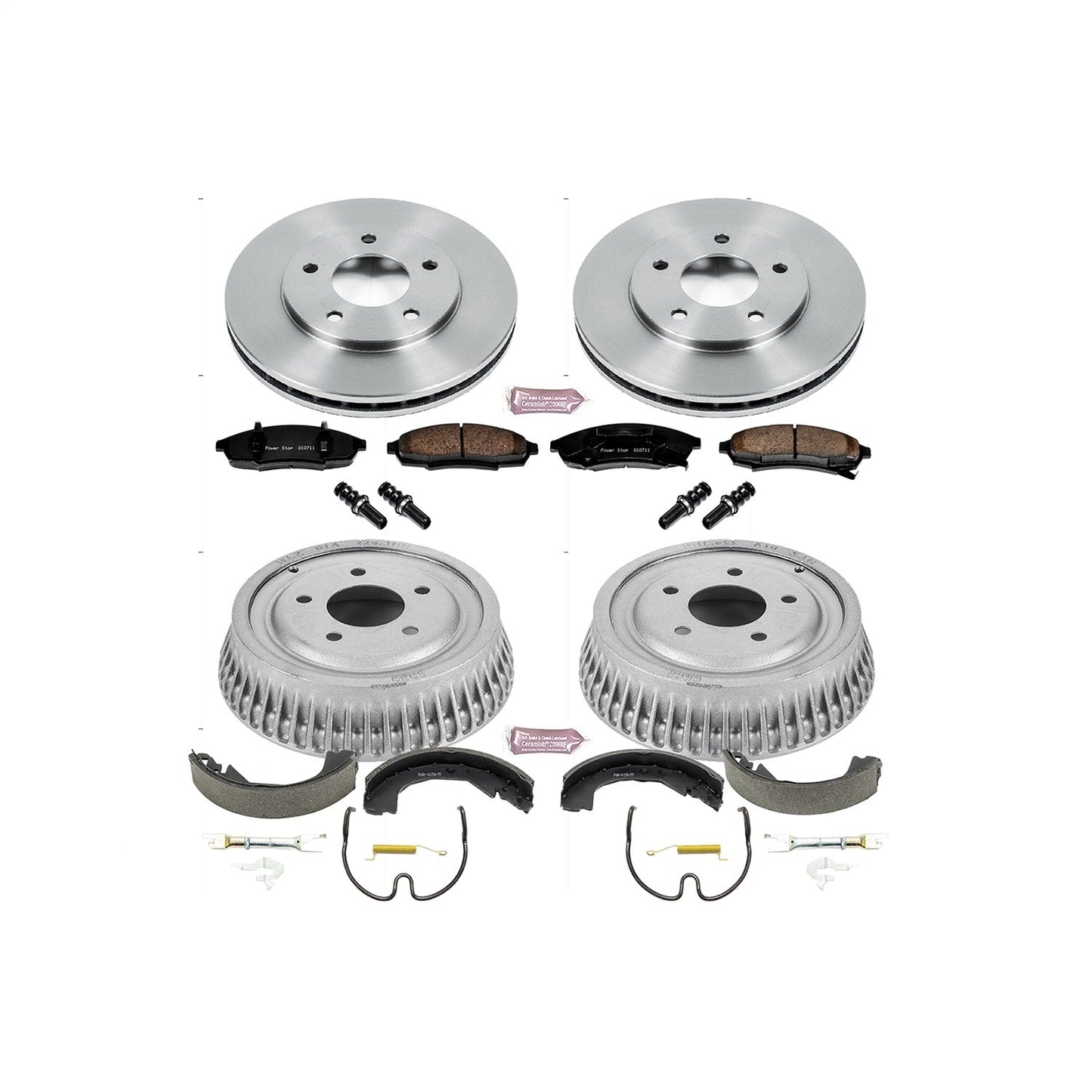 PowerStop 1995 Chevrolet Lumina Front & Rear Autospecialty Brake Kit (KOE15124DK)