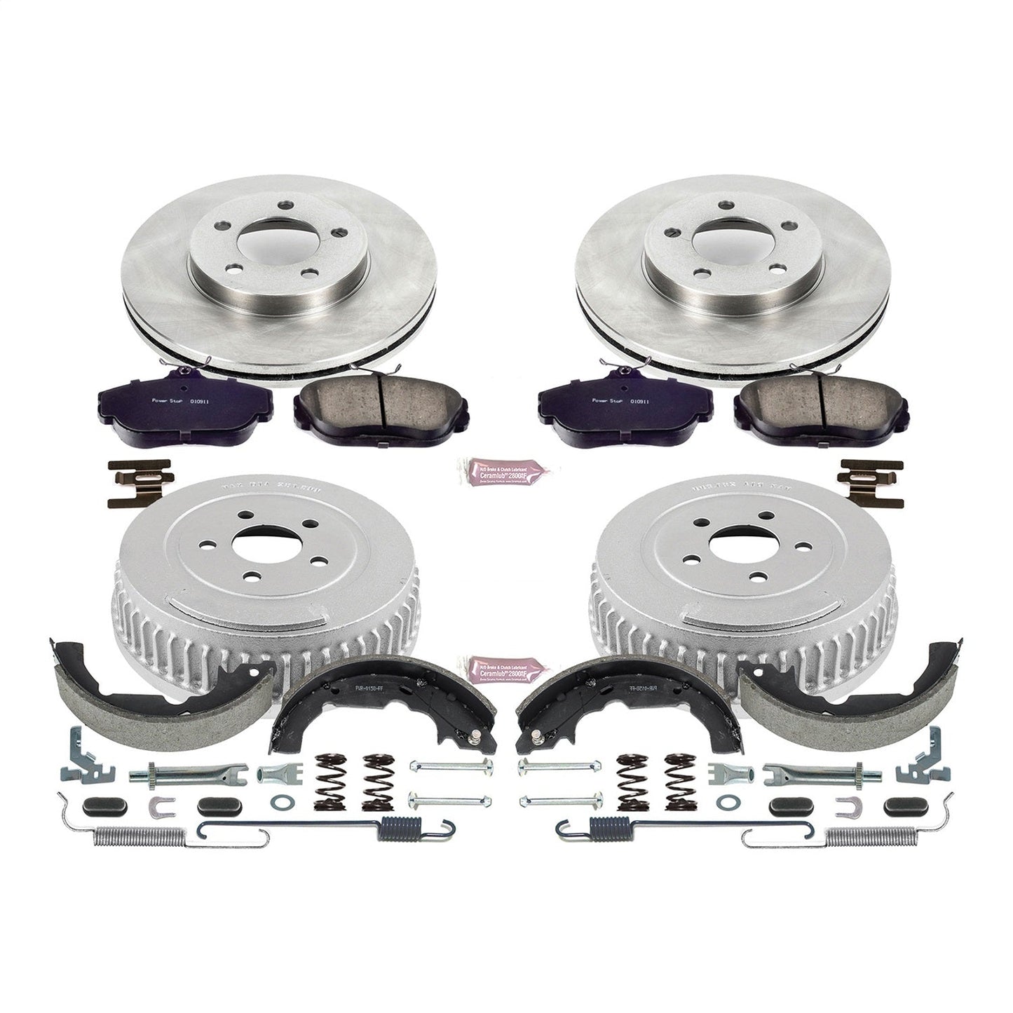 PowerStop 95-98 Ford Windstar Front & Rear Autospecialty Brake Kit (KOE15129DK)