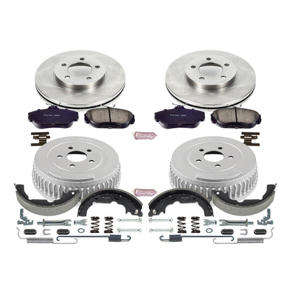 PowerStop 95-98 Ford Windstar Front & Rear Autospecialty Brake Kit (KOE15129DK)