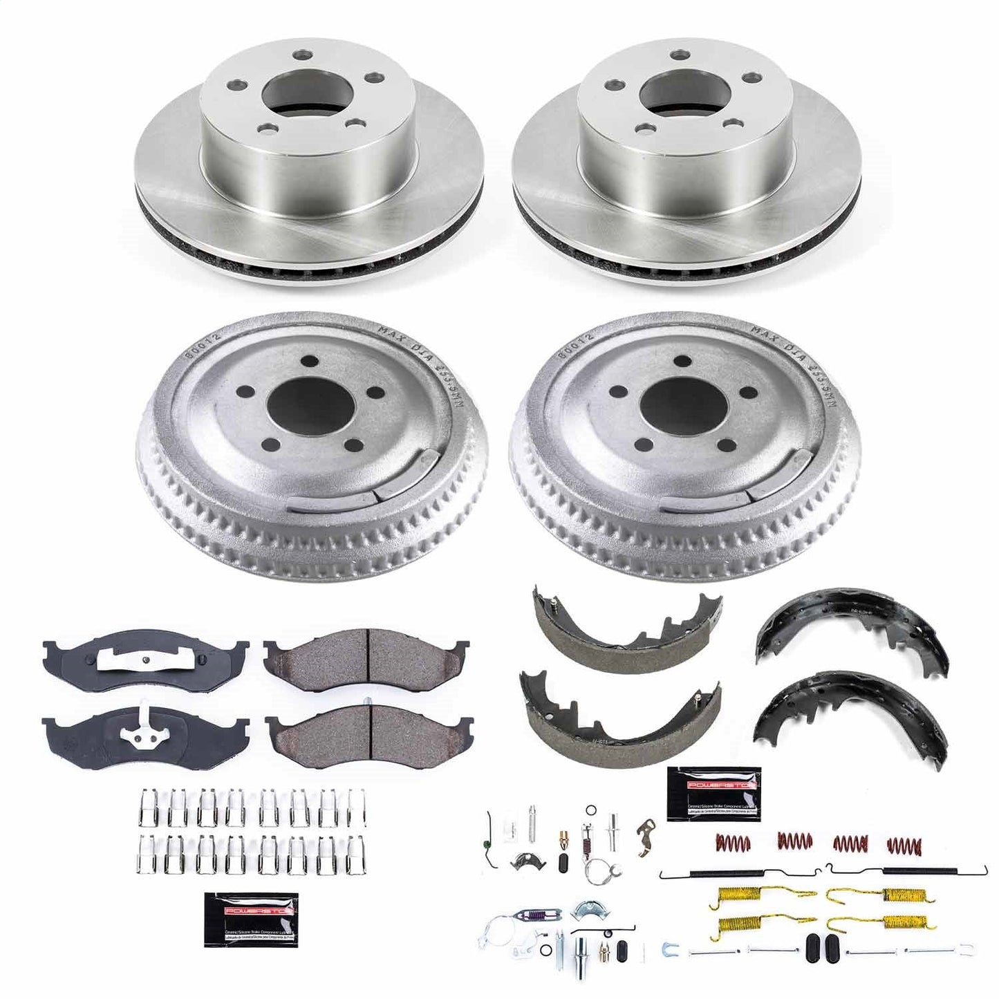 PowerStop 92-99 Jeep Cherokee Front & Rear Autospecialty Brake Kit (KOE15132DK)