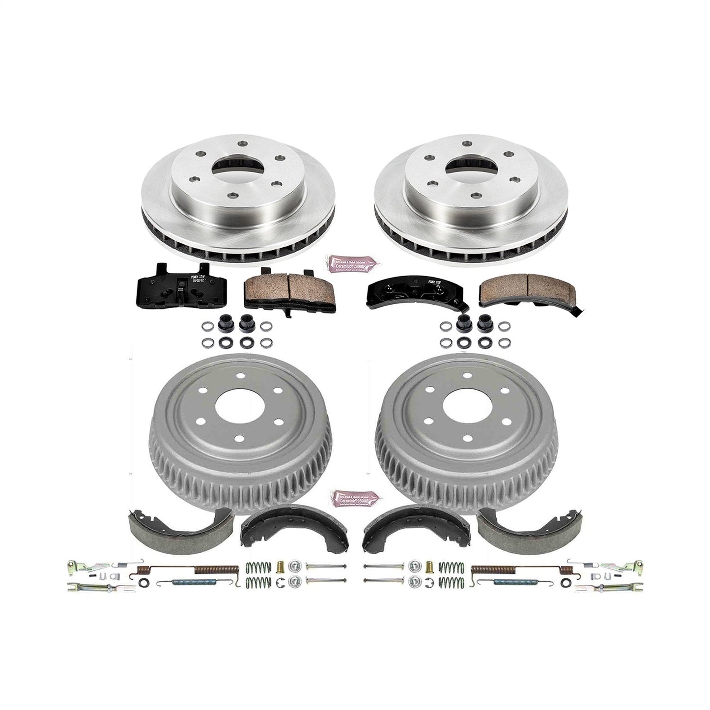 PowerStop 88-91 Chevrolet K1500 Front & Rear Autospecialty Brake Kit (KOE15136DK)