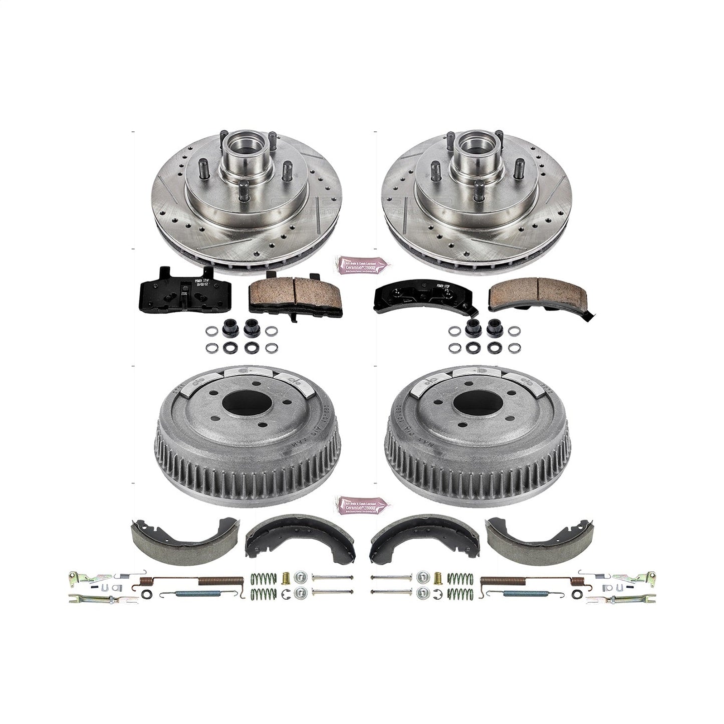 PowerStop 95-00 Chevrolet Tahoe 2WD Front & Rear Autospecialty Brake Kit (KOE15138DK)