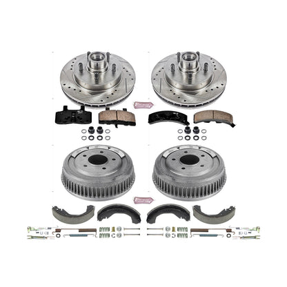 PowerStop 95-00 Chevrolet Tahoe 2WD Front & Rear Autospecialty Brake Kit (KOE15138DK)