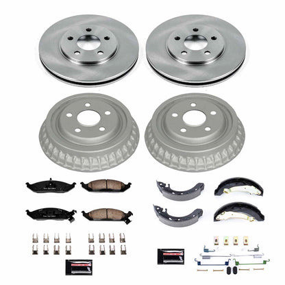 PowerStop 95-96 Chrysler Cirrus Front & Rear Autospecialty Brake Kit (KOE15143DK)