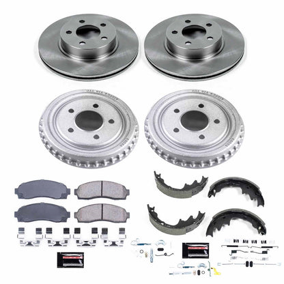 PowerStop 03-09 Ford Ranger 4WD Front & Rear Autospecialty Brake Kit (KOE15150DK)