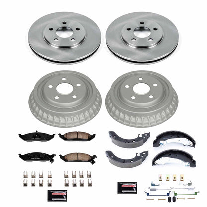 PowerStop 97-00 Chrysler Cirrus Front & Rear Autospecialty Brake Kit (KOE15159DK)
