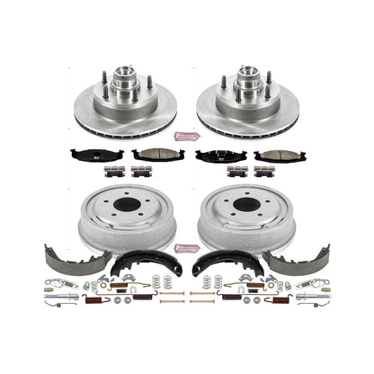PowerStop 97-99 Ford E-150 Front & Rear Autospecialty Brake Kit (KOE15170DK)