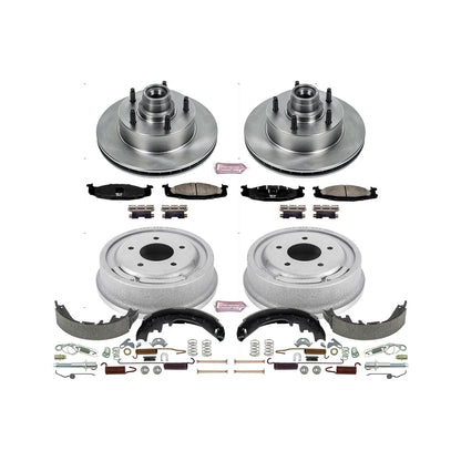 PowerStop 97-99 Ford E-150 Front & Rear Autospecialty Brake Kit (KOE15171DK)