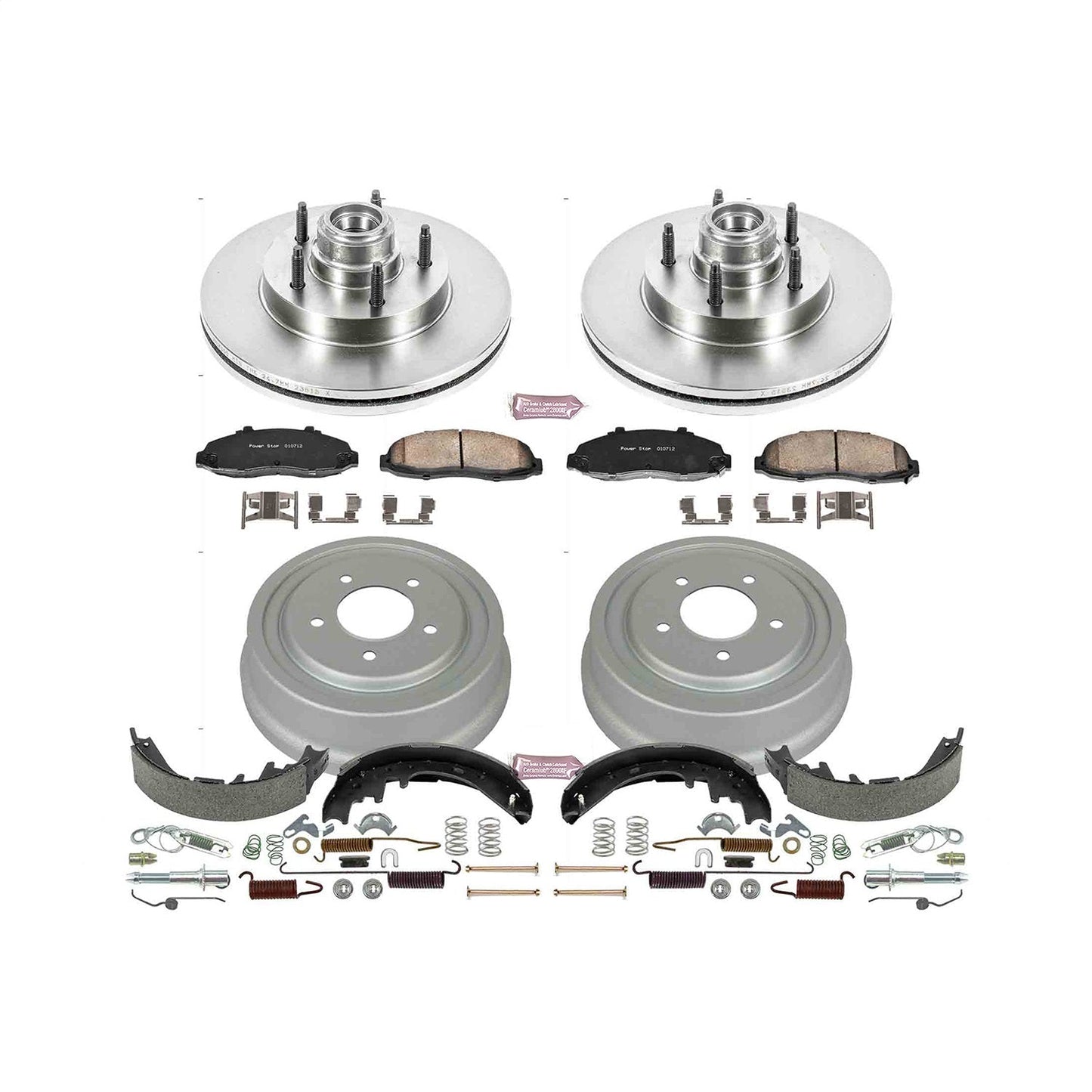 PowerStop 97-99 Ford F-150 2WD Front & Rear Autospecialty Brake Kit (KOE15174DK)
