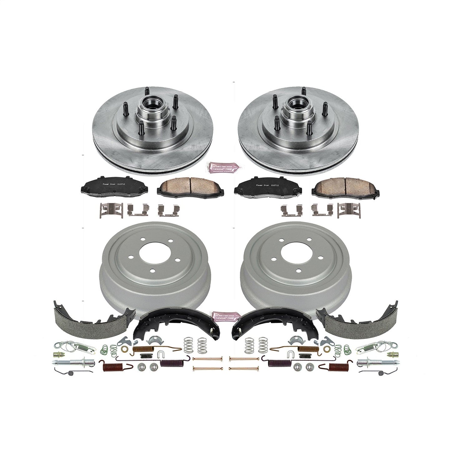 PowerStop 97-00 Ford F-150 2WD Front & Rear Autospecialty Brake Kit (KOE15175DK)