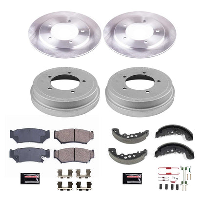 PowerStop 02-04 Chevrolet Tracket Front & Rear Autospecialty Brake Kit (KOE15184DK)