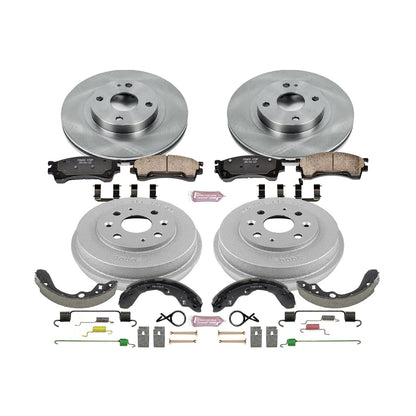 PowerStop 99-00 Mazda Protege Front & Rear Autospecialty Brake Kit (KOE15188DK)