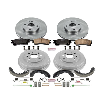 PowerStop 01-03 Mazda Protege Front & Rear Autospecialty Brake Kit (KOE15189DK)