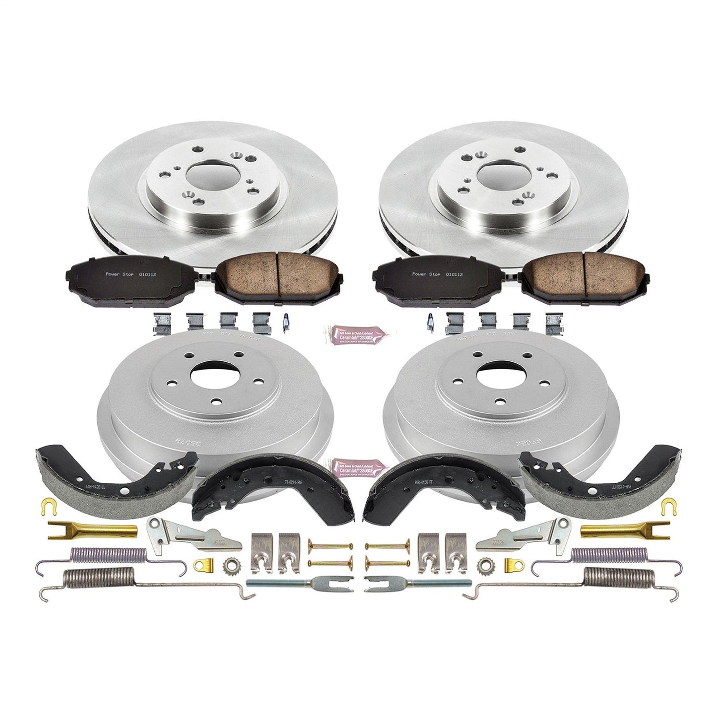 PowerStop 99-01 Honda Odyssey Front & Rear Autospecialty Brake Kit (KOE15190DK)