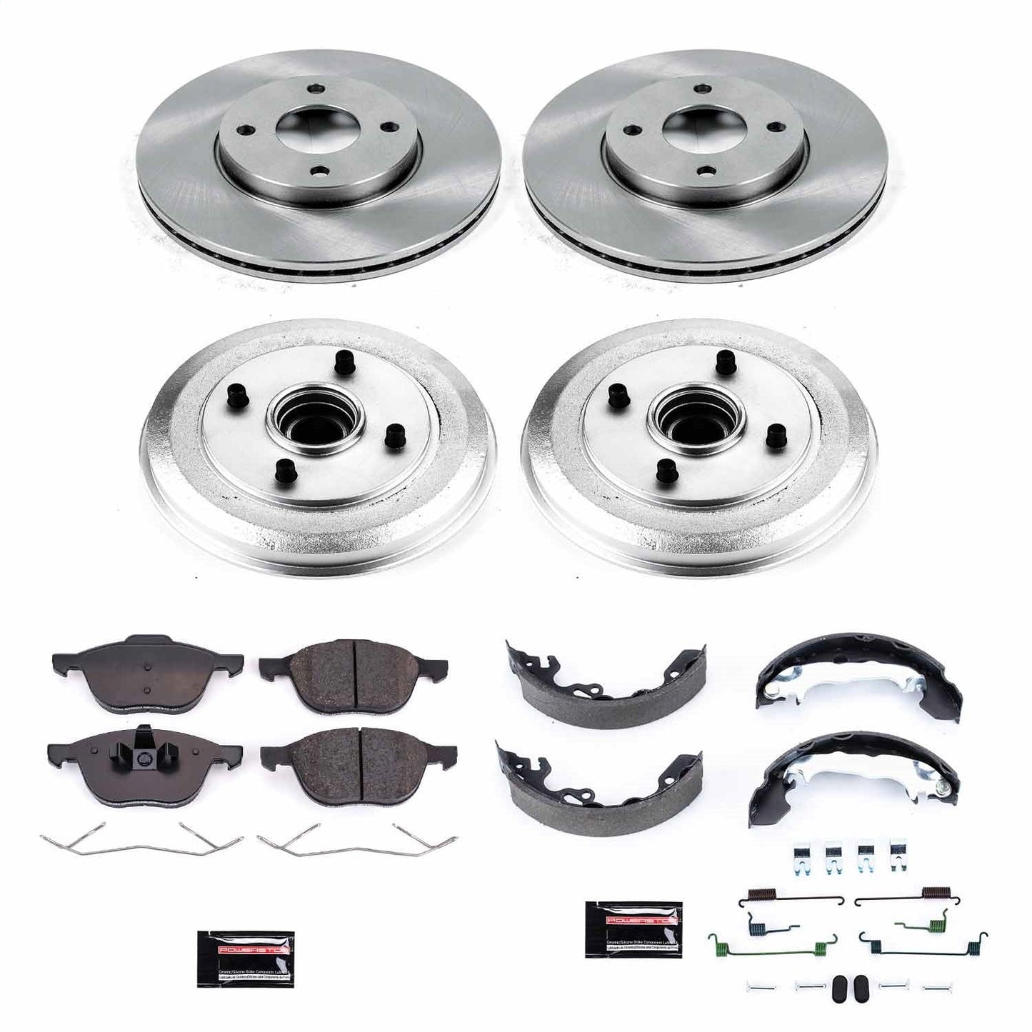PowerStop 05-07 Ford Focus Front & Rear Autospecialty Brake Kit (KOE15192DK)