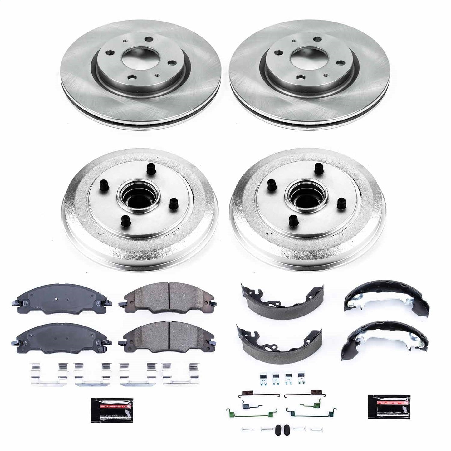 PowerStop 2008 Ford Focus Front & Rear Autospecialty Brake Kit (KOE15193DK)