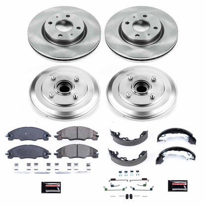 PowerStop 09-11 Ford Focus Front & Rear Autospecialty Brake Kit (KOE15194DK)