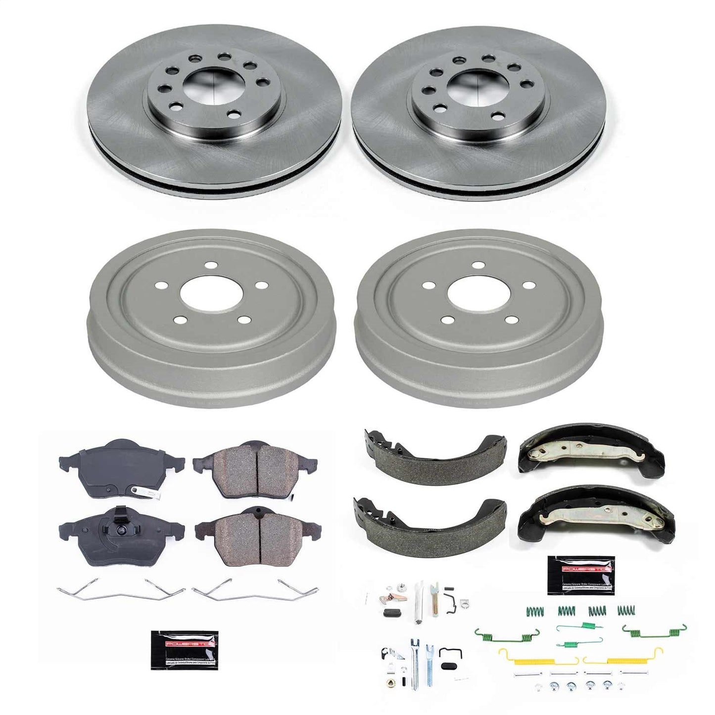 PowerStop 00-04 Saturn L-Series Front & Rear Autospecialty Brake Kit (KOE15198DK)